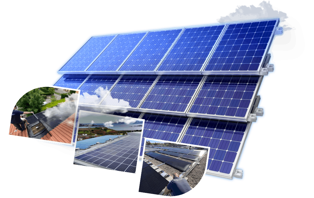 Pose de panneaux solaires sur toiture résidentielle par Bart’ELEC à Beynost et Sainte-Maxime